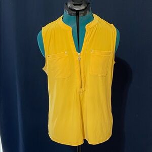 Anne Klein Women’s Vibrant Yellow Tank Top